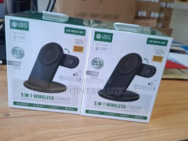 Light Wave 5 In 1 Wireless Charger 15W - main view