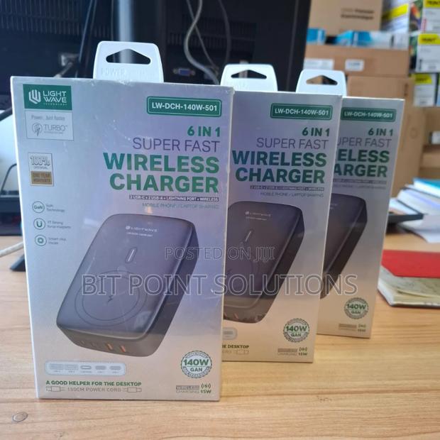 Lightwave 6 In 1 Super Fast Wireless Charger 140W - thumbnail 2
