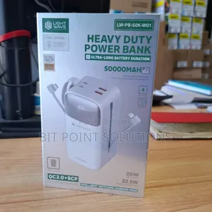 Lightwave Heavy Duty Powerbank Ultra-long Battery Duration