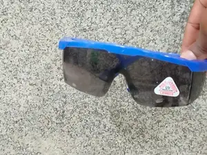Welding Googles Blue Frame