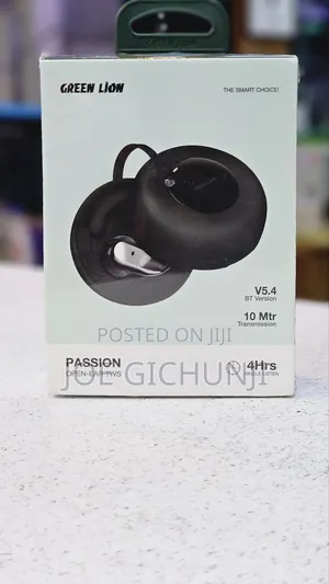 Green Lion Passion Open - Ear TWS - Black