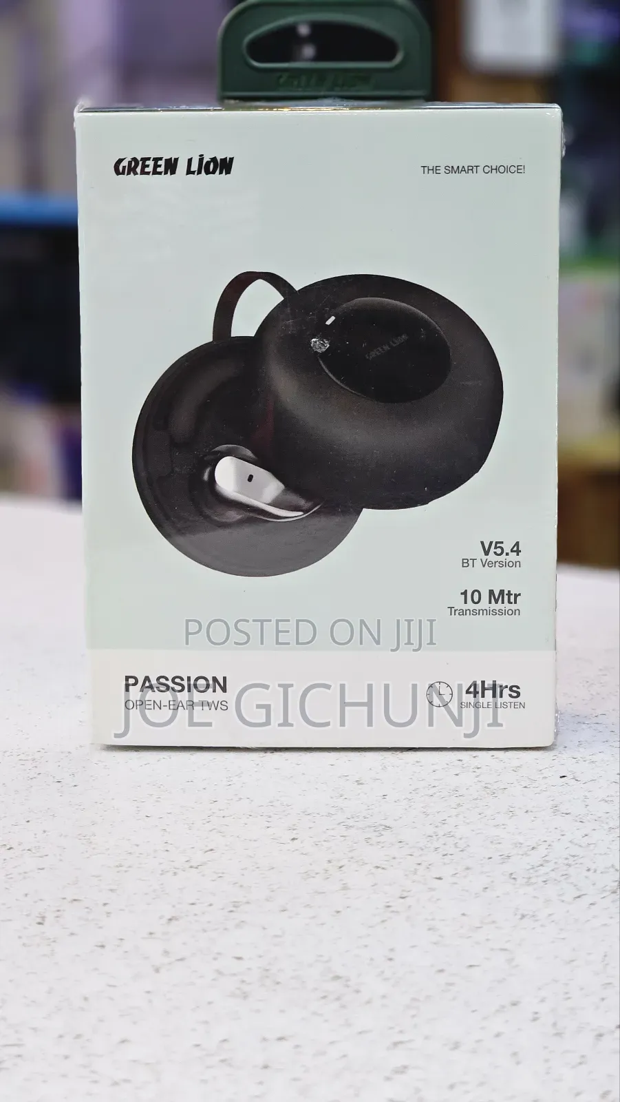 Green Lion Passion Open - Ear TWS - Black