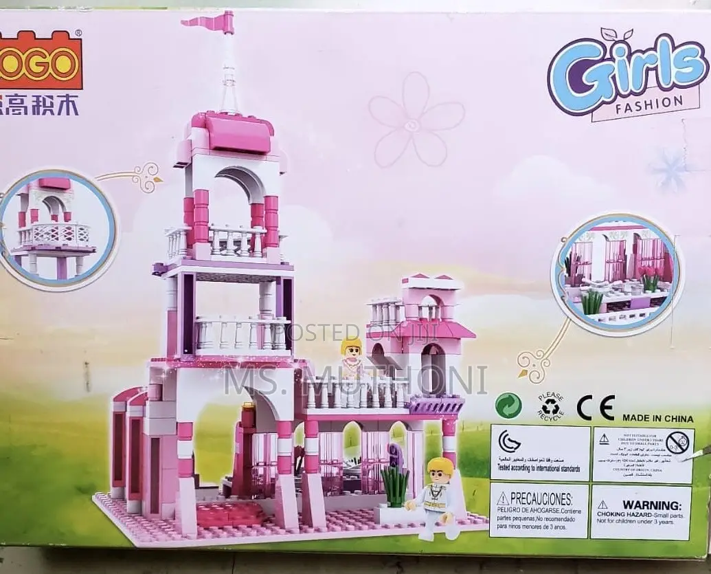 274 Bricks Princess Castle Building Blocks