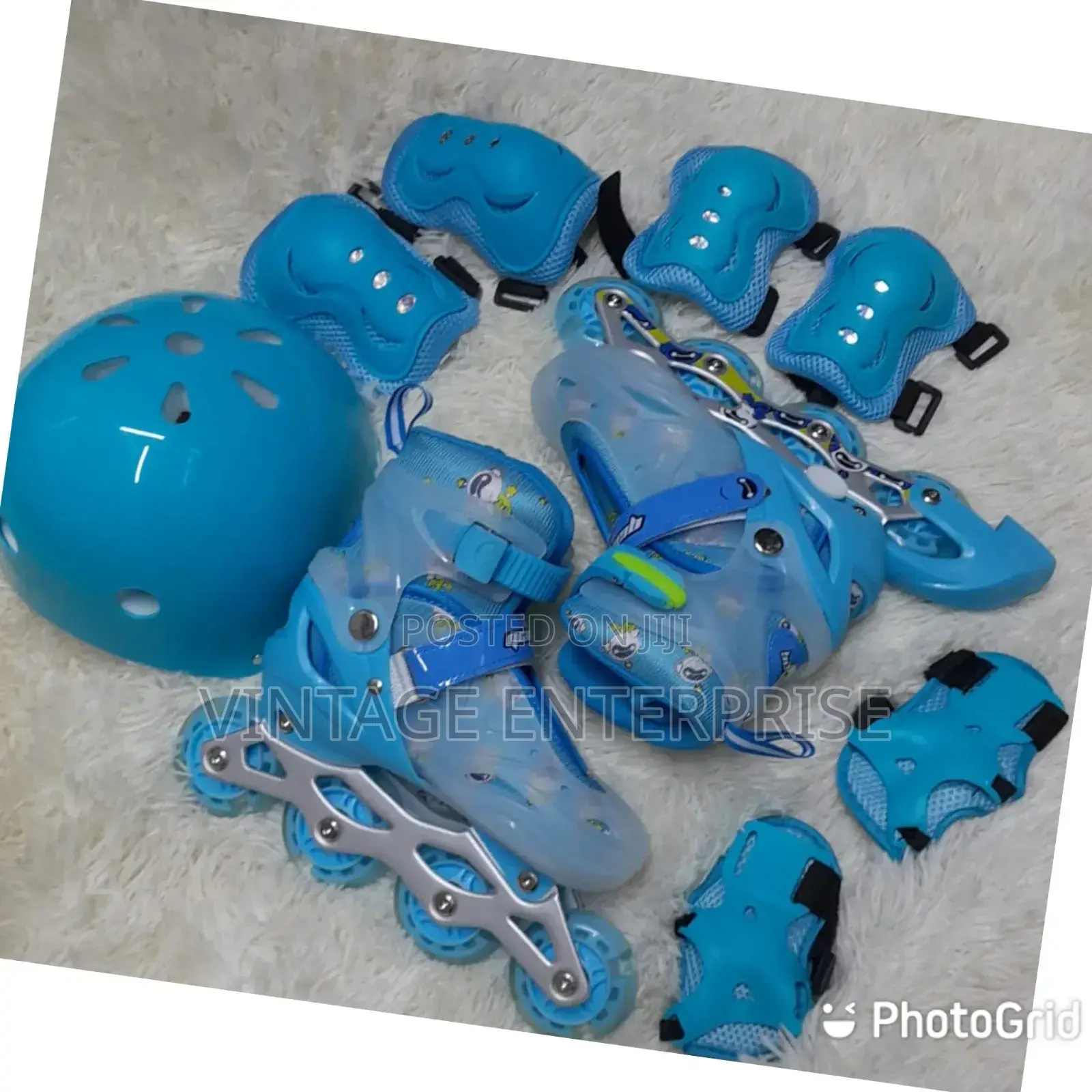 Complete Set Skates Rubber Wheel