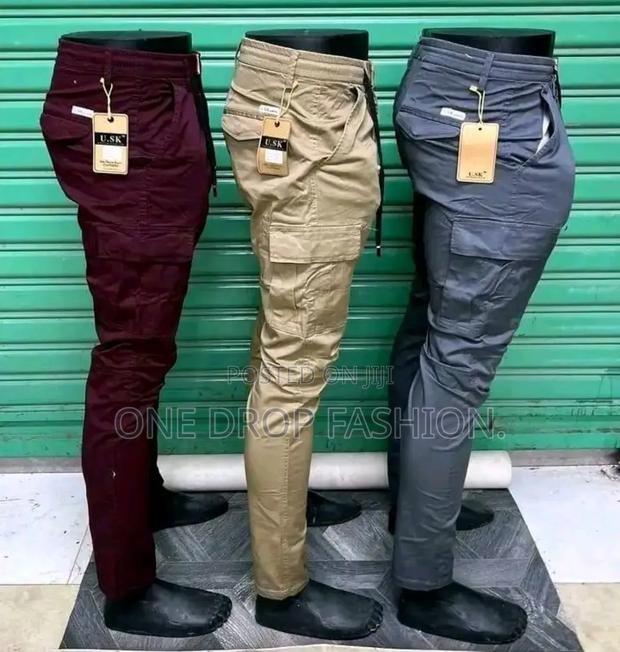 Men Quality Cargo Pants - main view