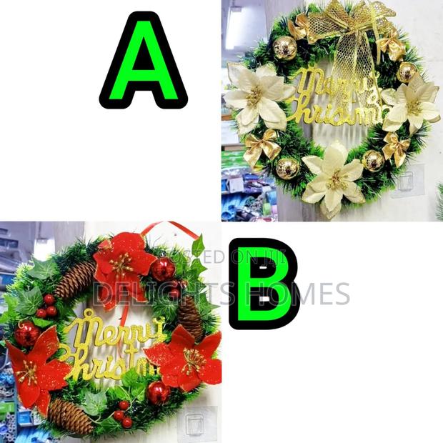 Xmass Door Wreath - Pa