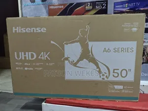 Hisense 50 Inch Smart Uhd Frameless TV 50a4n