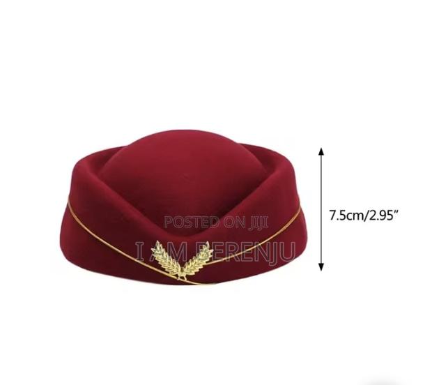 Air Hostesses Beret Hats Women Warm Wool - thumbnail 9