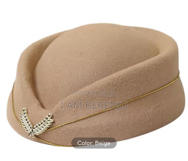 Air Hostesses Beret Hats Women Warm Wool - thumbnail 5