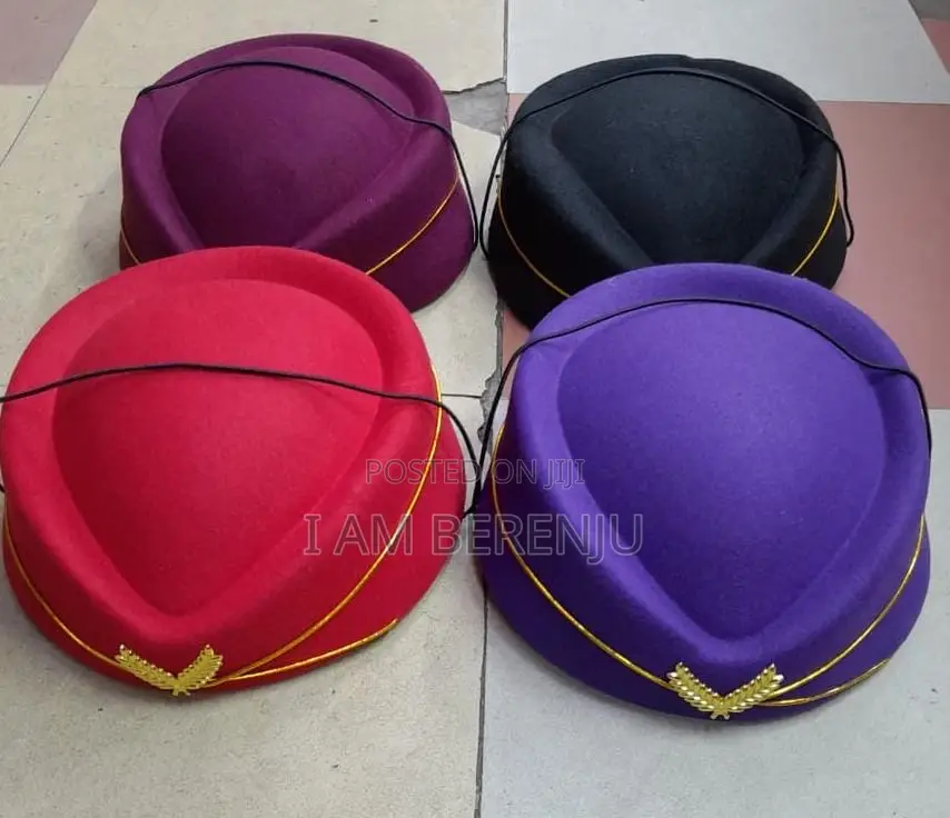 Air Hostesses Beret Hats Women Warm Wool