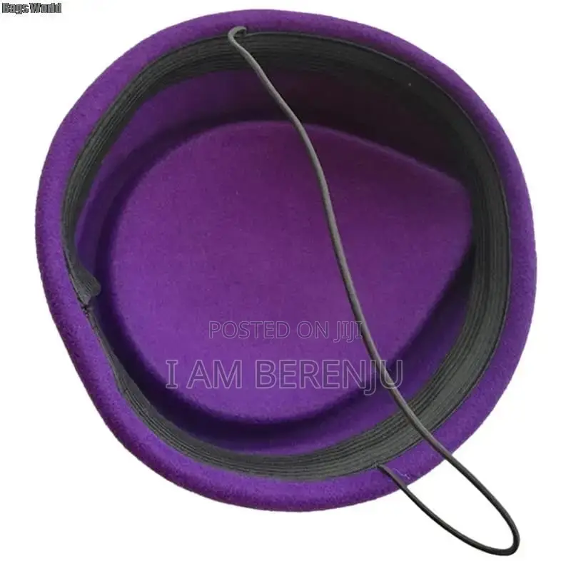 Air Hostesses Beret Hats Women Warm Wool