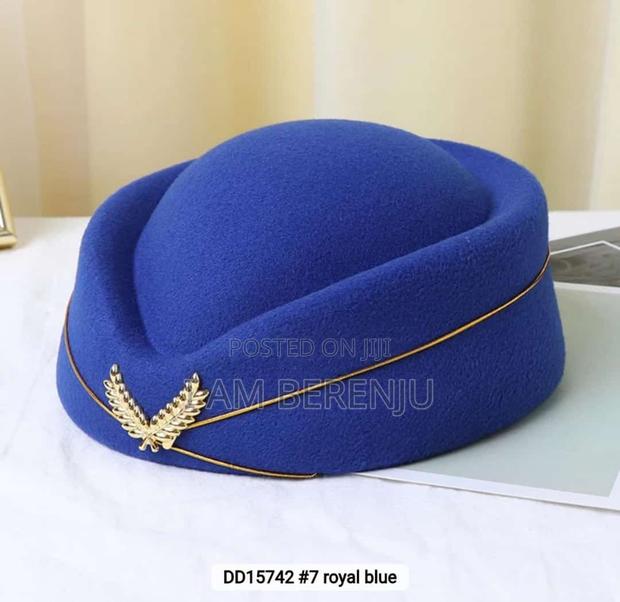 Air Hostesses Beret Hats Women Warm Wool - thumbnail 16