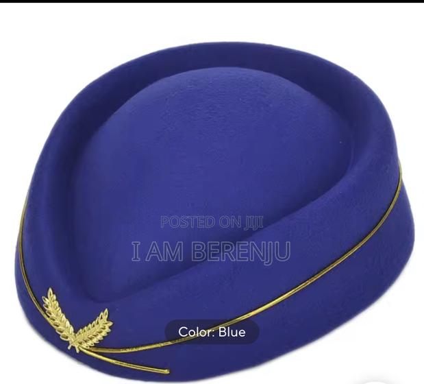 Air Hostesses Beret Hats Women Warm Wool - thumbnail 8