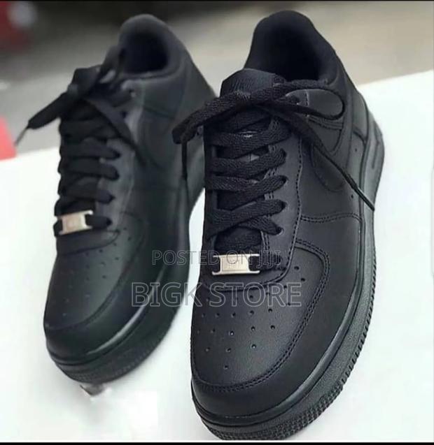 Brand New Air Force/ Sneakers White Black Sizes 36-44 - thumbnail 3