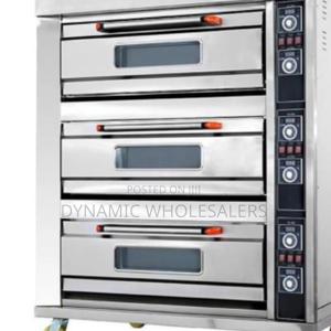 Bakewave High-Quality Heavy-Duty 3 Deck 6 Tray Oven - thumbnail 2