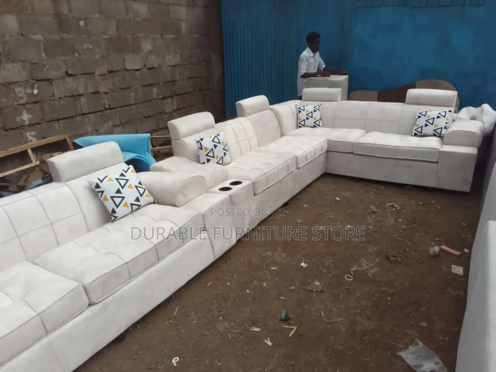 9 Seater L Shape Sofa