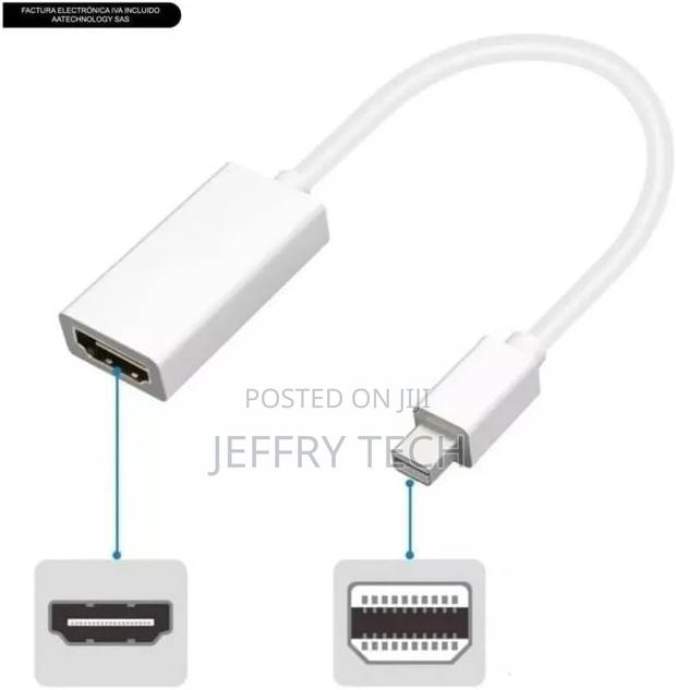 X1056 Thunderbolt/Mini Display Port to HDMI Adapter Cable Re - thumbnail 2