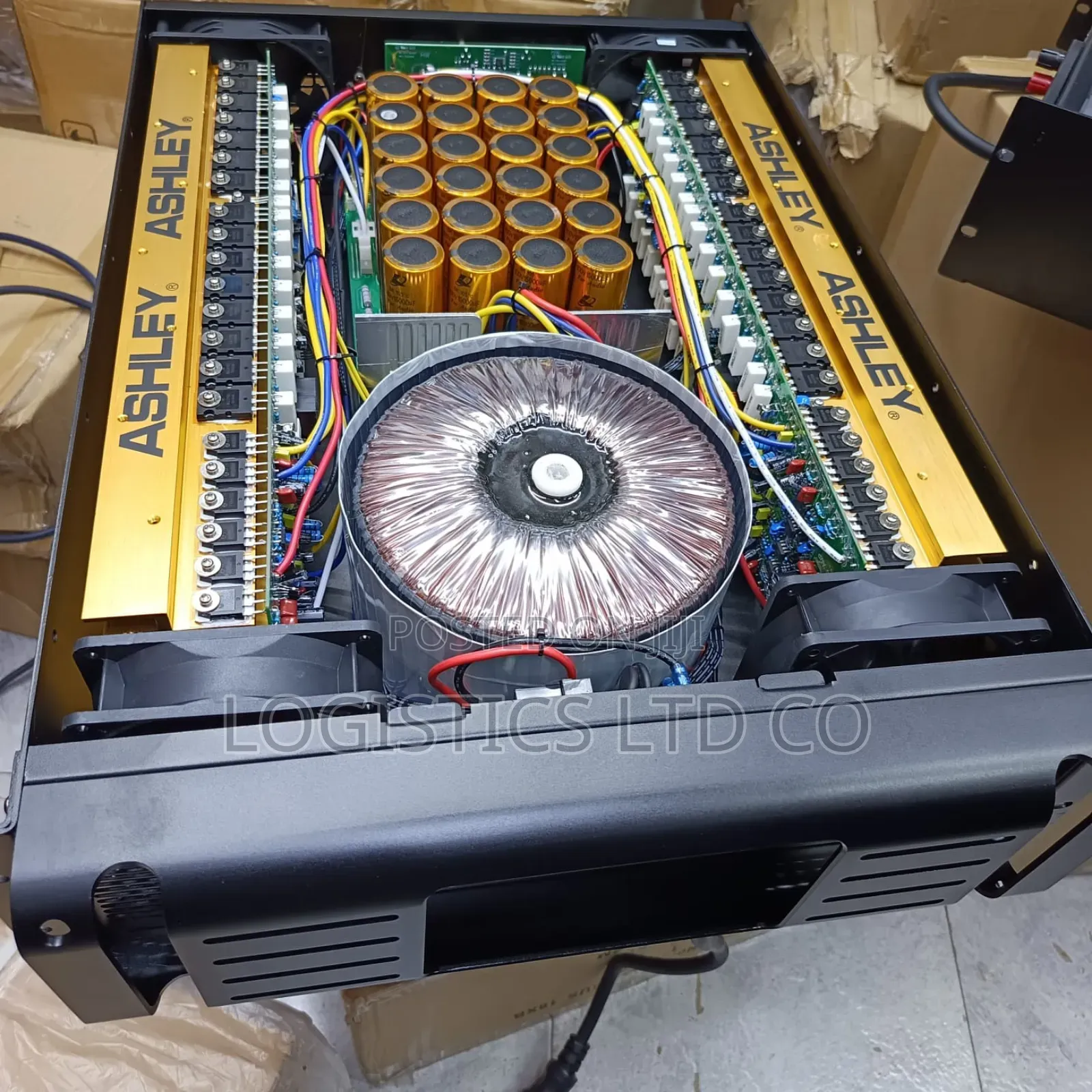 Ashley Ma6000 Professional Power Amplifier 24capacitors