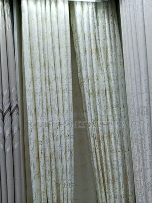 Velvet White Gold Curtain Curtain