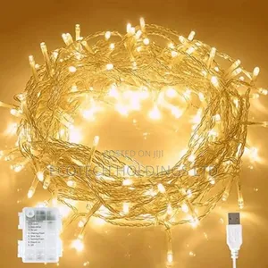 Warm White Christmas Lights 10mtrs Es7uh