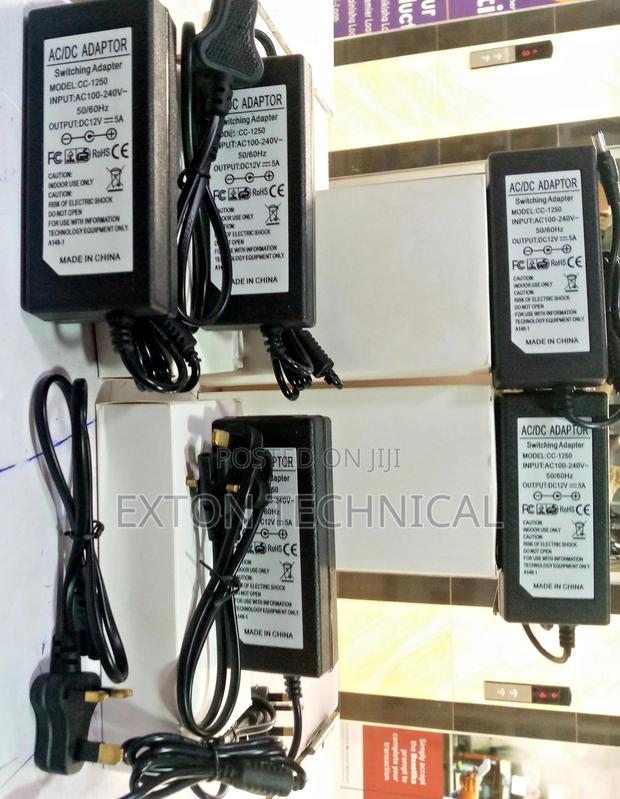 12v 5a 60w AC DC Adapter 12V 5A Switching Power Adapter - main view