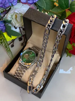 Gents Watch X Silver Chain