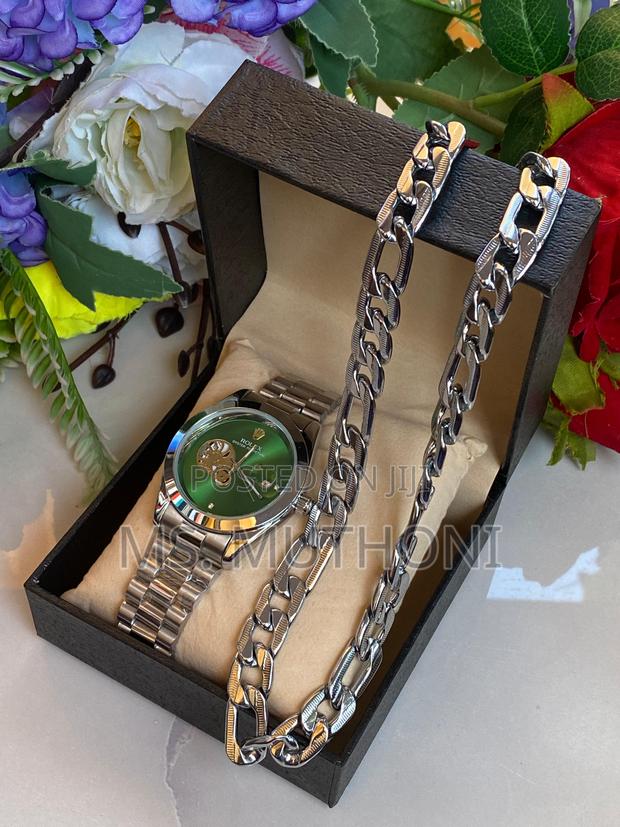Gents Watch X Silver Chain - thumbnail 3