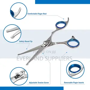 Round-Tip Stainless Steel Grooming Curved Scissors