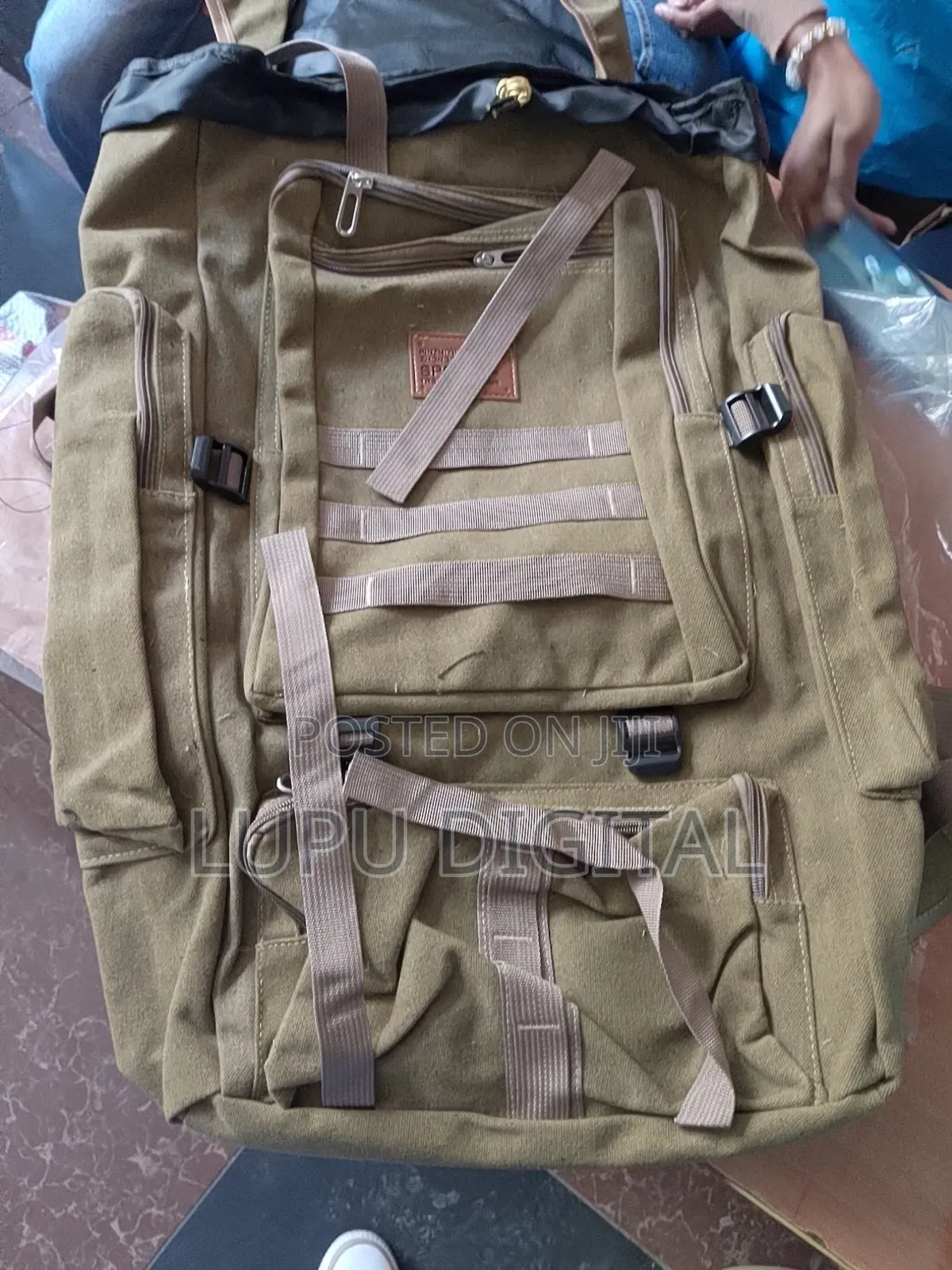 Big Size Canvas Backpack