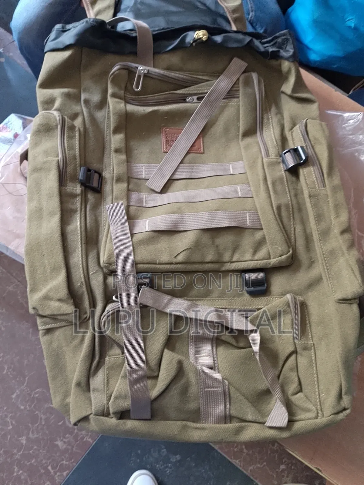 Big Size Canvas Backpack