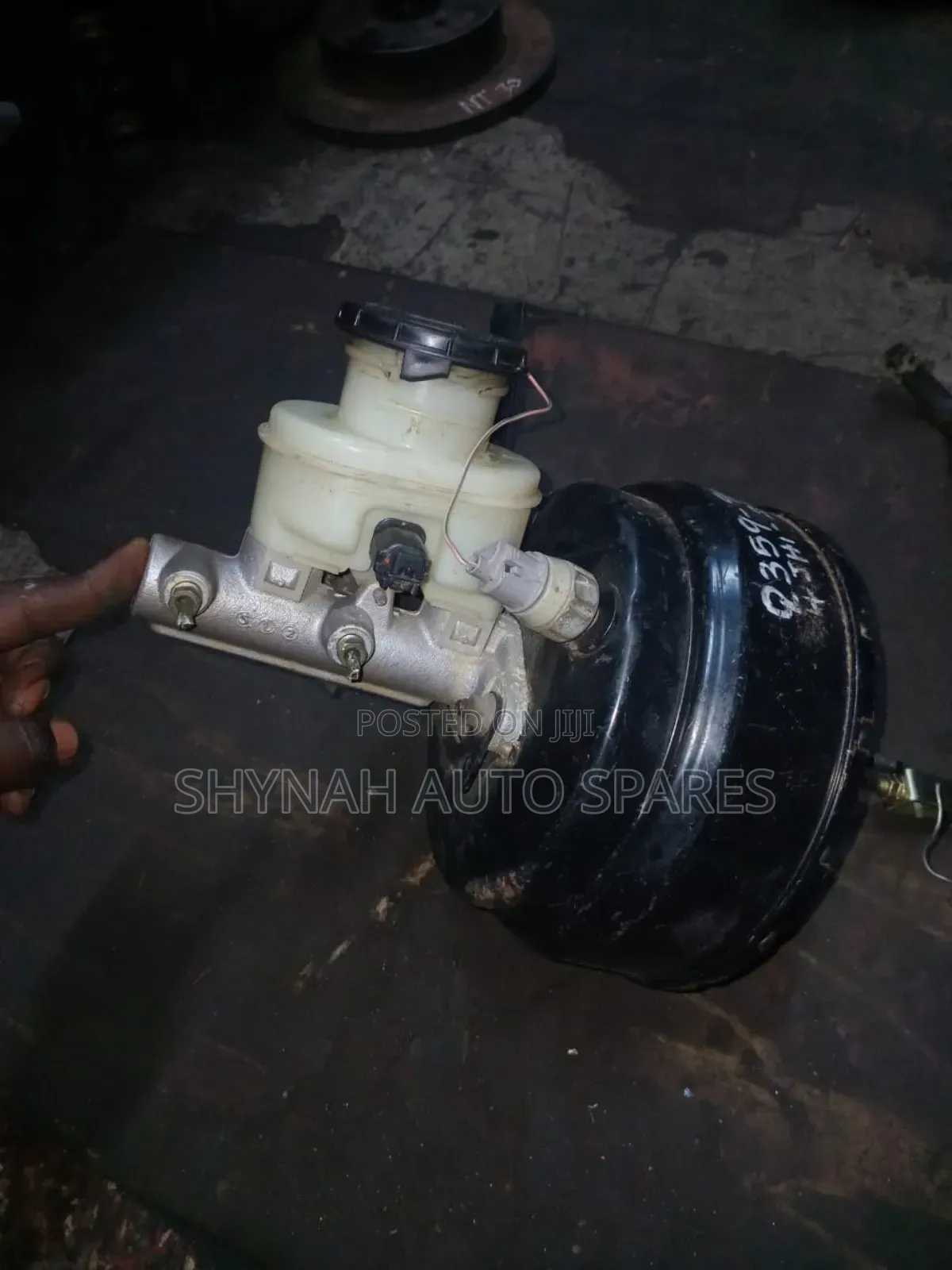D-Max Old Model Brake Booster and Master Cylinder