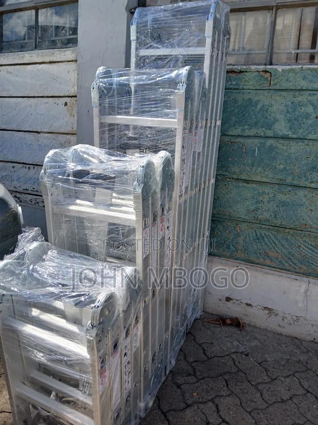 High Quality Aluminium Multifolding Ladder - thumbnail 2