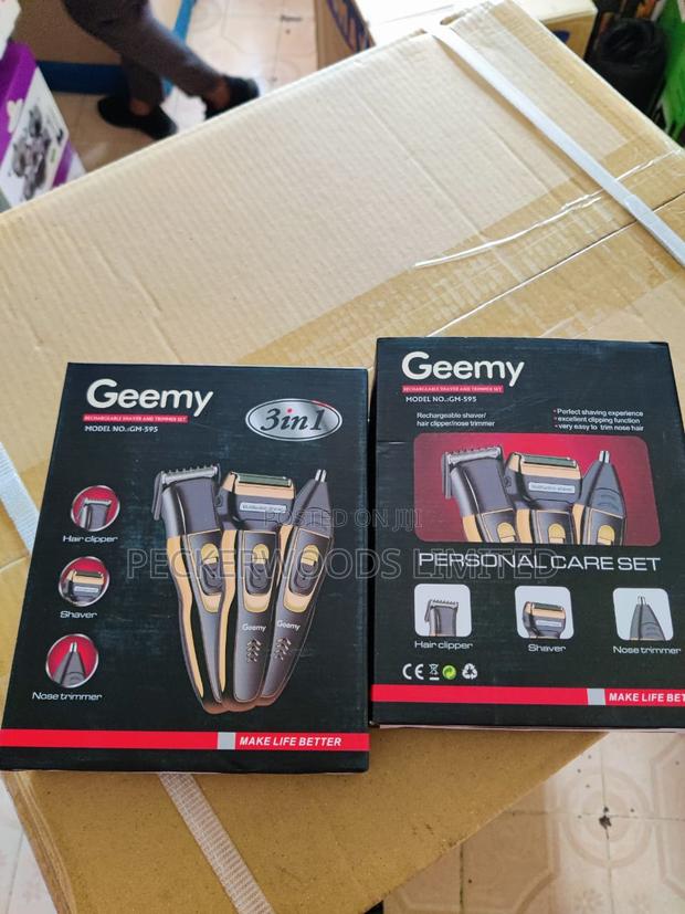 All New 3in1 Rechargeable Geemy Shaver.