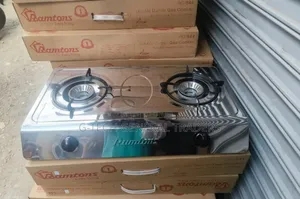 Ramtons Stainless Steel 2 Burner Auto Ignition Gas Stove