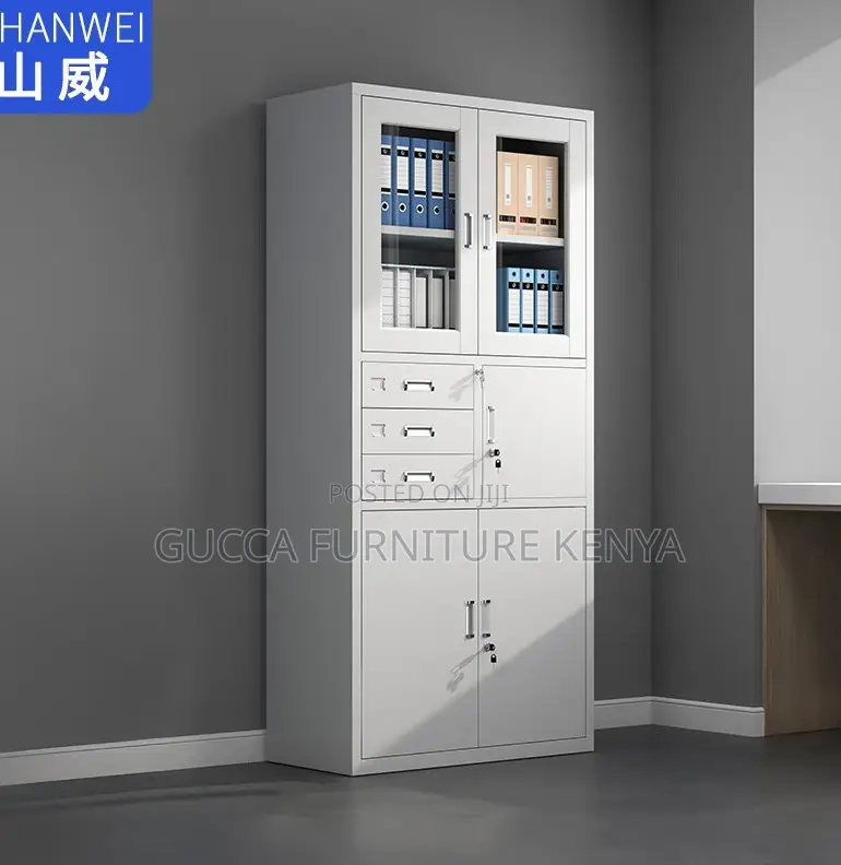 Cabinets: 2-Door Steel Storage Data Cabinet With Safe
