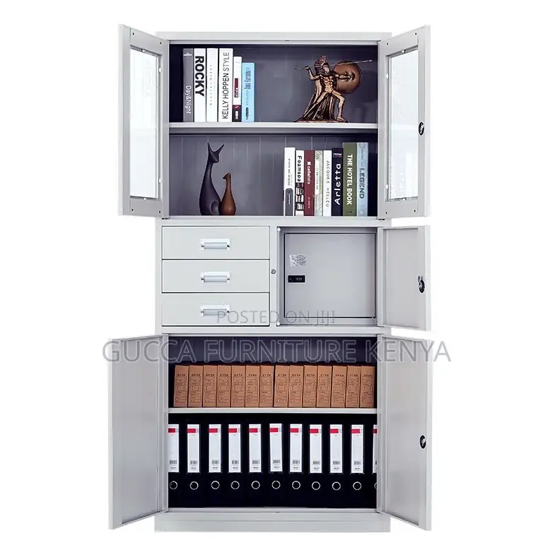 Cabinets: 2-Door Steel Storage Data Cabinet With Safe