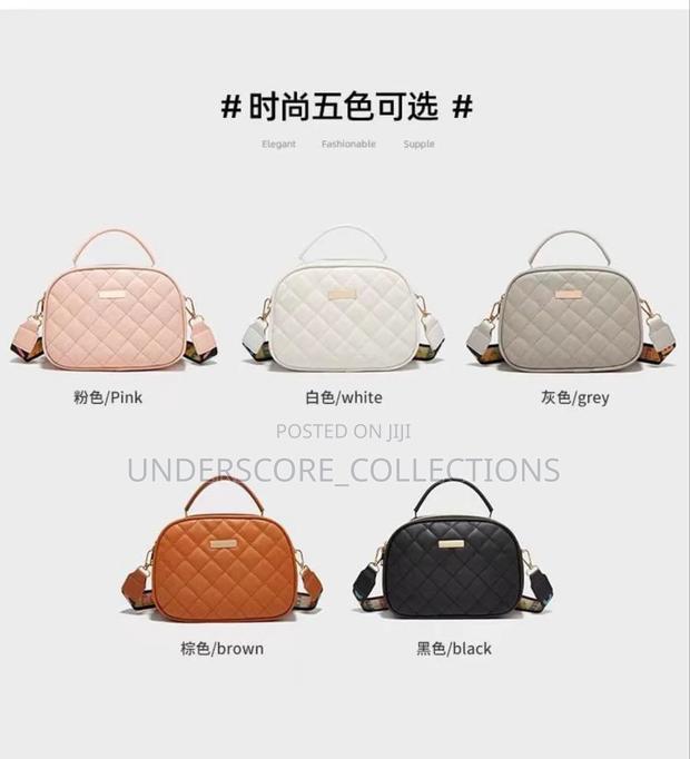 Shell Bag, Double Zipper Single Shoulder Bag, Printed. - thumbnail 2