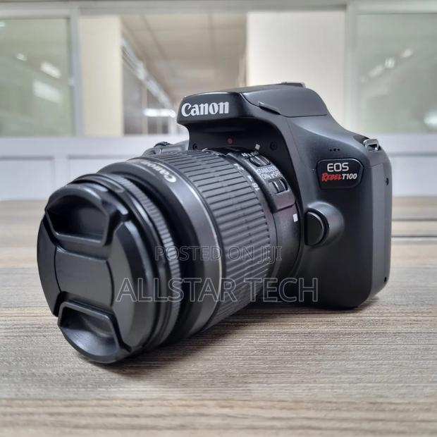 Canon EOS Rebel T100 DSLR Camera With 18-55mm Lens