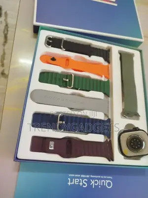 M70 Max Ultra2 With 7 Straps and Fitness Tracker