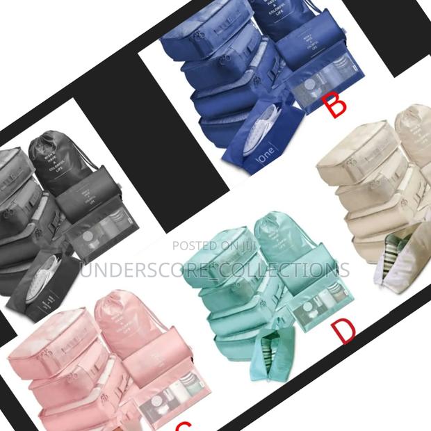 *8pcs Luggage Travel Organizers for Suitcase With Toiletry*