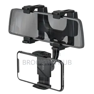 Car Rearview Phone Holder Mirror Mount Phone Holder