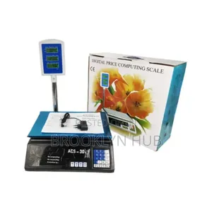 40 Kg Weighing Scale With a Pole and LCD Display