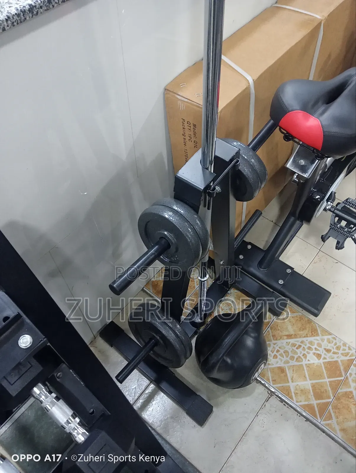 Standard Plates Rack; Heavy Duty Compact With Barbell Holder