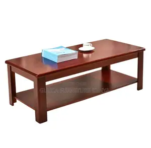 Coffee Tables: Modern Mahogany Casual Office Coffee Table