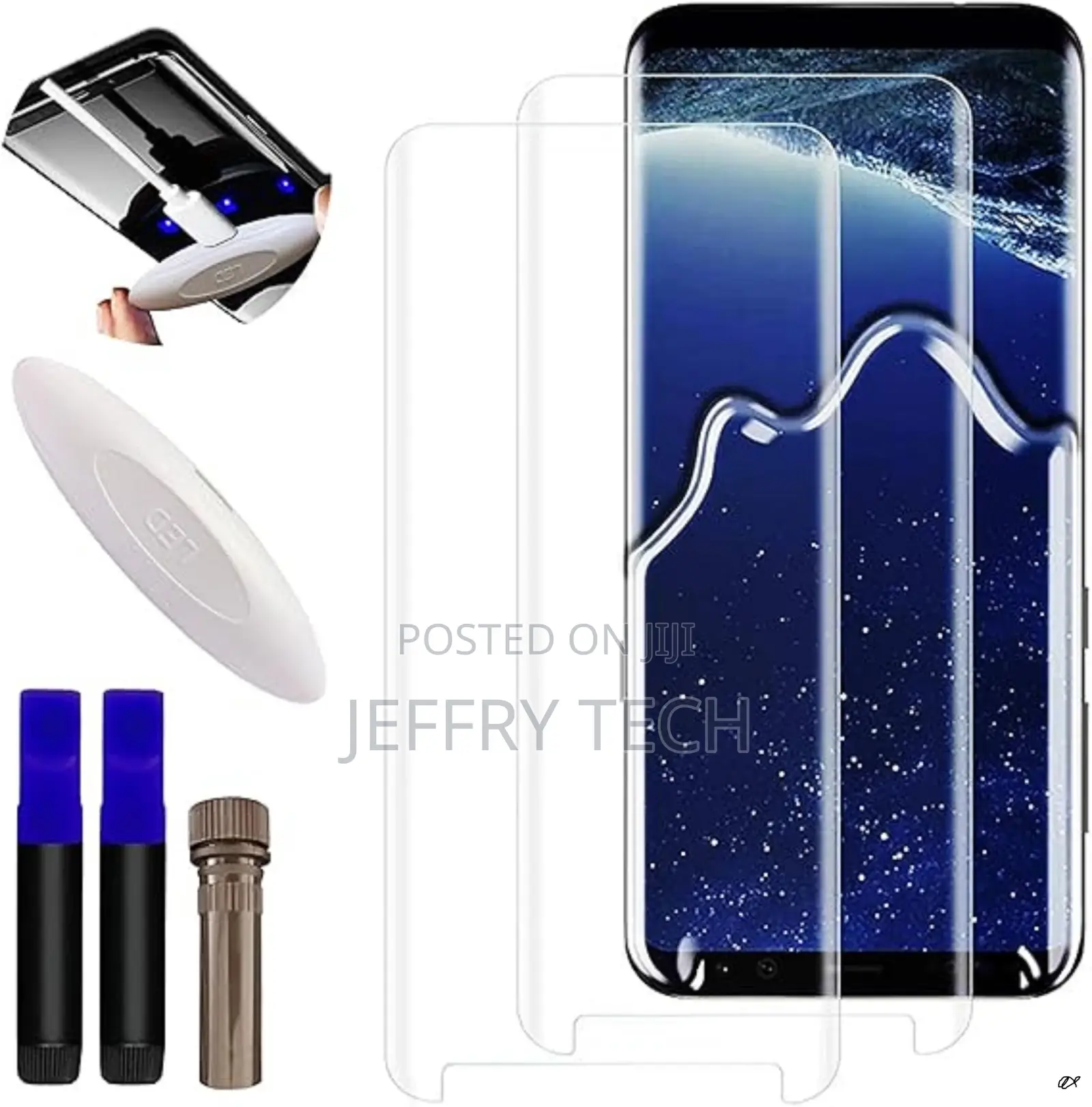 Full Glue Glass Screen Protector for Samsung Galaxy S8