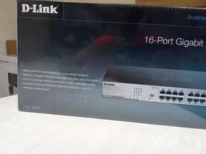 The D-Link 16-Port Gigabit Switch DGS-1016D