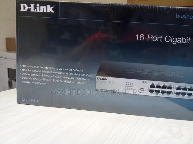 The D-Link 16-Port Gigabit Switch DGS-1016D - thumbnail 3