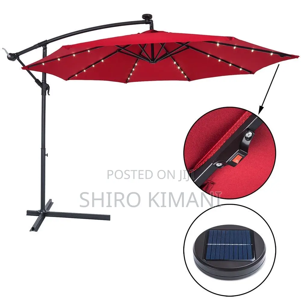 Parasol Umbrella With Led Lights
