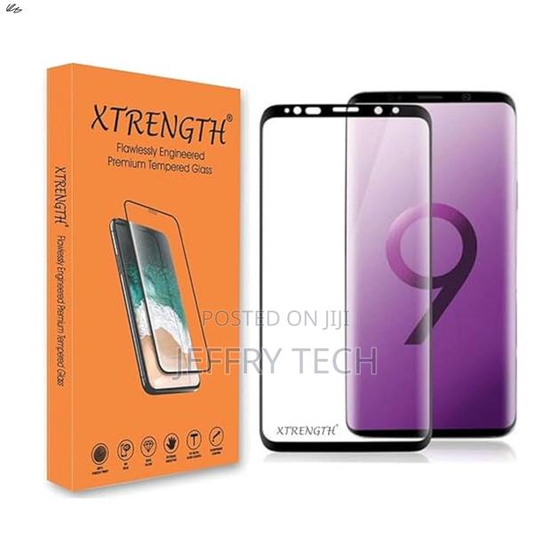Full-Glue Tempered Glass Screen Guard for Galaxy S8 Plus