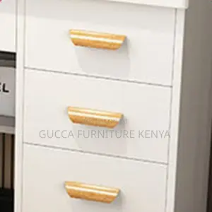 Dressers: Classy Modern Wood Makeup Vanity Table